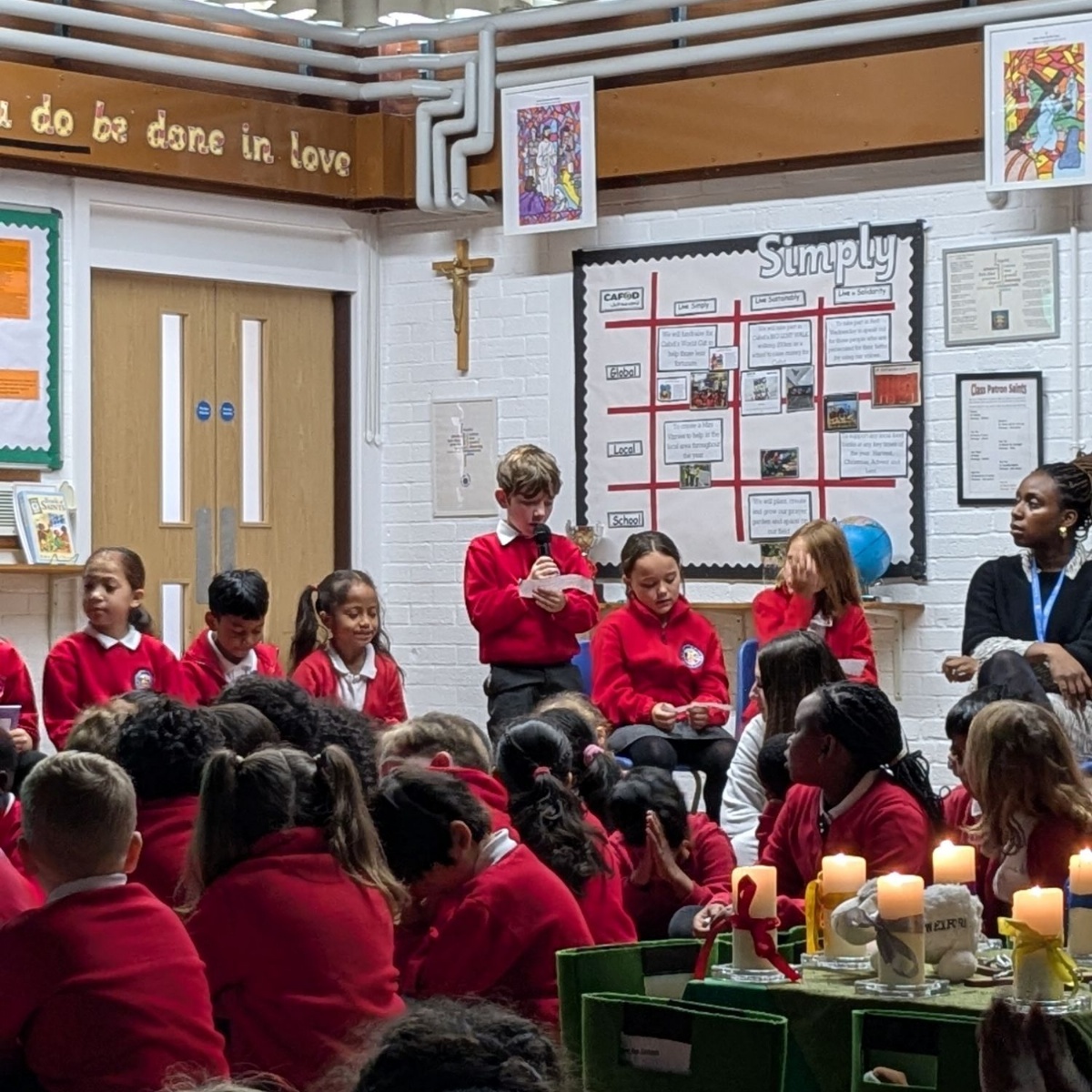 St John Fisher Catholic Primary School - Whole School Prayer and Liturgy