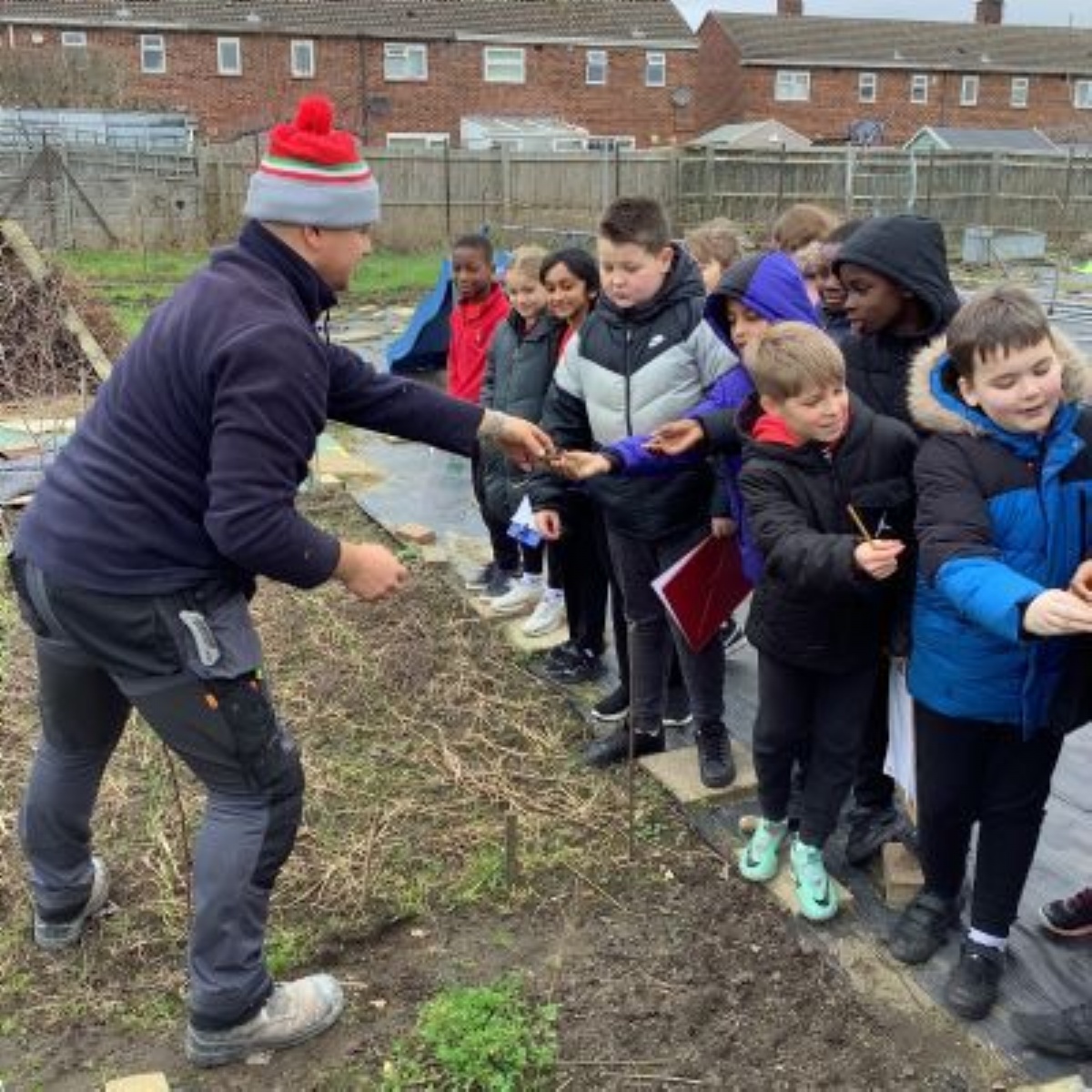St John Fisher Catholic Primary School - Y5 Allotment Visit